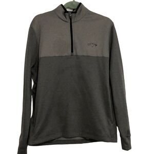 Callaway Men's medium 1/4 zip up Golf Sweatshirt long‎ sleeve pullover outdoor